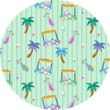 It's Fore O'Clock Somewhere Mama Luxe Lounge Set - HoneyBug 