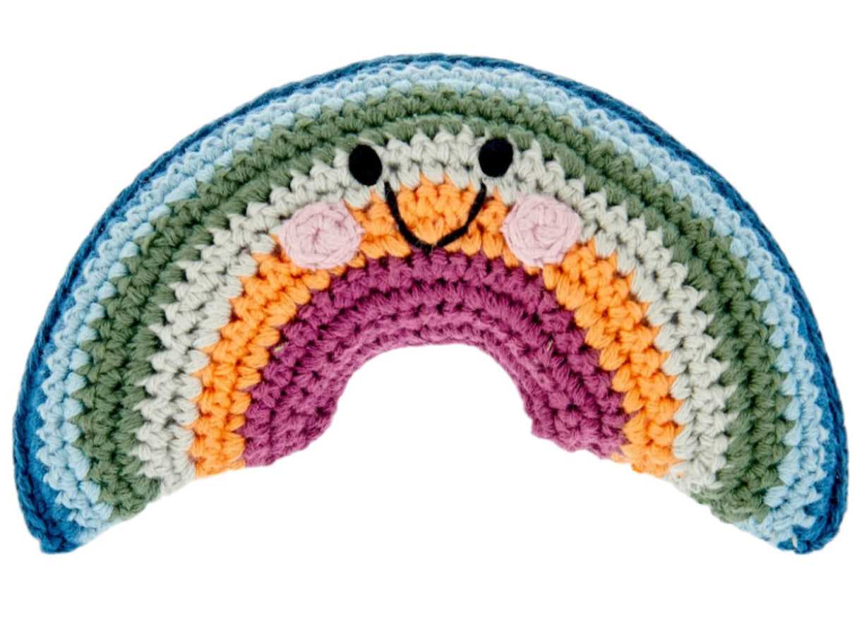 Friendly Rainbow Rattle - HoneyBug 