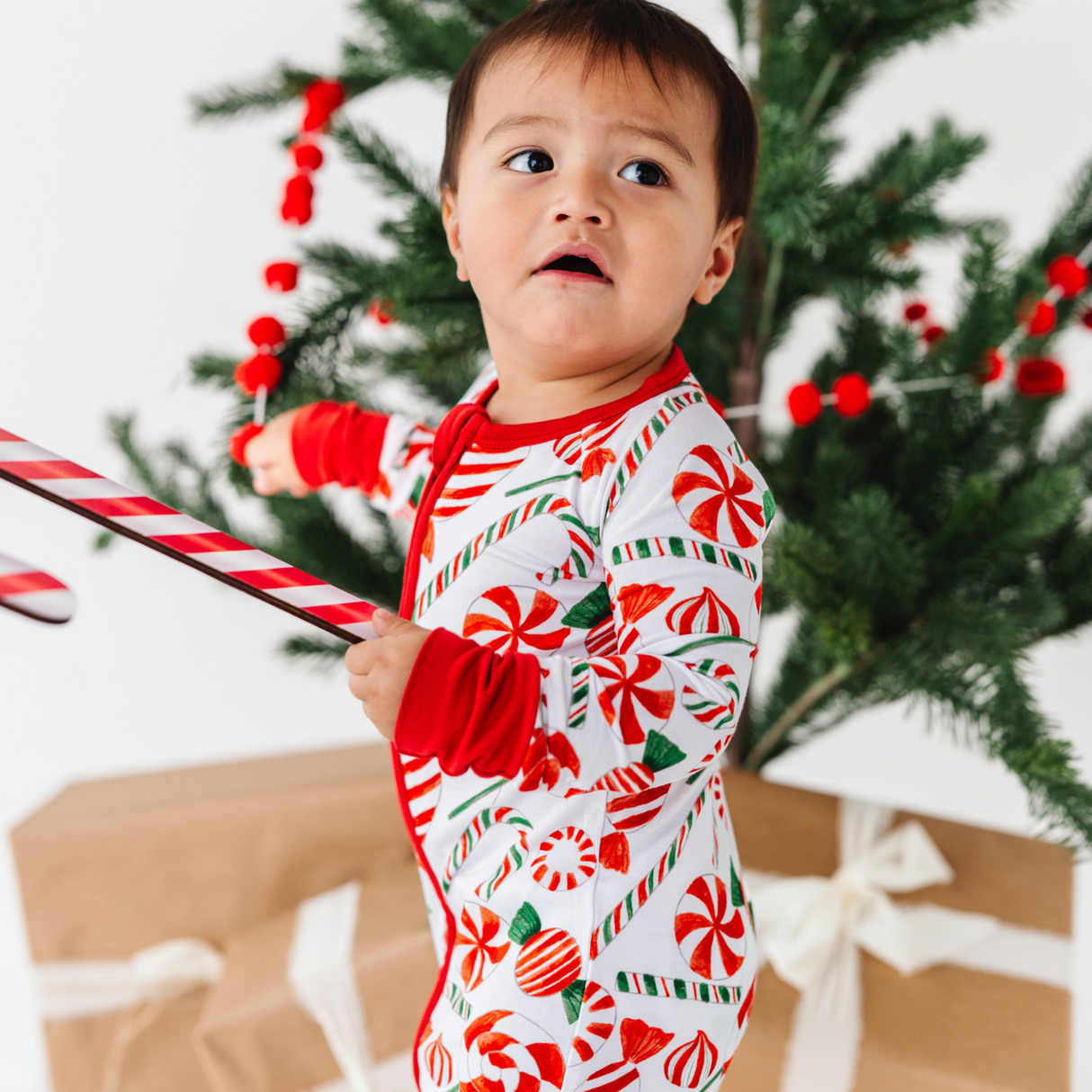 Pretty in Peppermint Convertible Footies