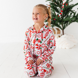 Pretty in Peppermint Button-Down Kids Set