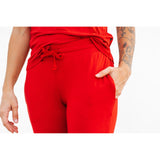 MAMA JOGGERS- Red - HoneyBug 