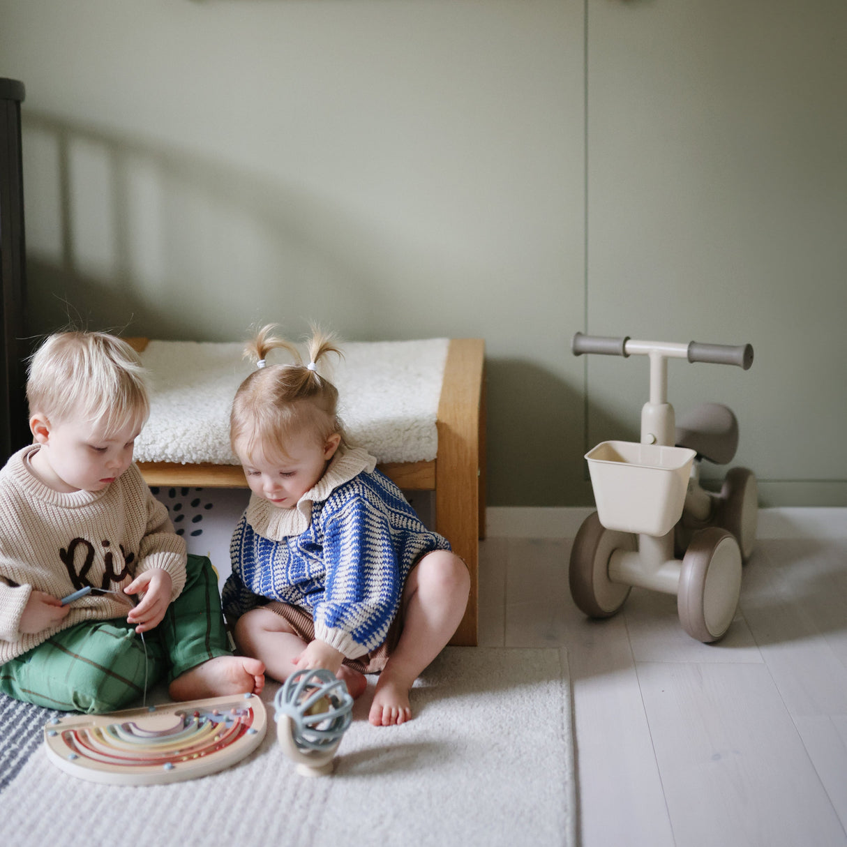 Wooden Magnetic Rainbow Maze