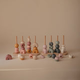 Wooden Multi Shape Stacker - Sunrise - HoneyBug 
