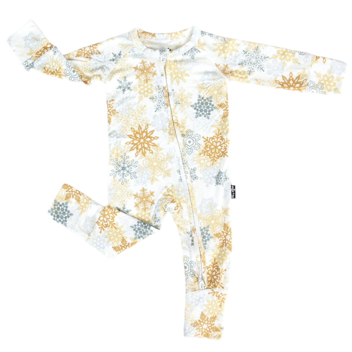 ZIP ROMPER -Snowflakes