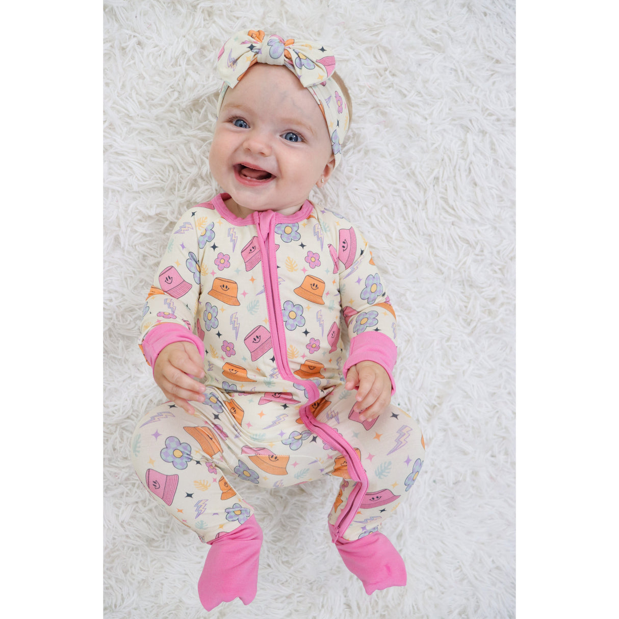 BEACH FOR DAISIES DREAM ROMPER - HoneyBug 