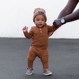 HENLEY LONG SLEEVE- Sienna - HoneyBug 