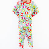 LONG SLEEVE 2 PIECE SETS- Kawaii Apple - HoneyBug 