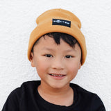 BAMBOO CUFF BEANIE- Honey Mustard - HoneyBug 
