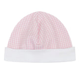 Pink Gingham Baby Hat - HoneyBug 