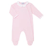 Pink Bubble Crossover Footie - HoneyBug 