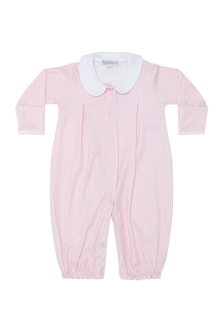 Pink Gingham Converter Gown - HoneyBug 