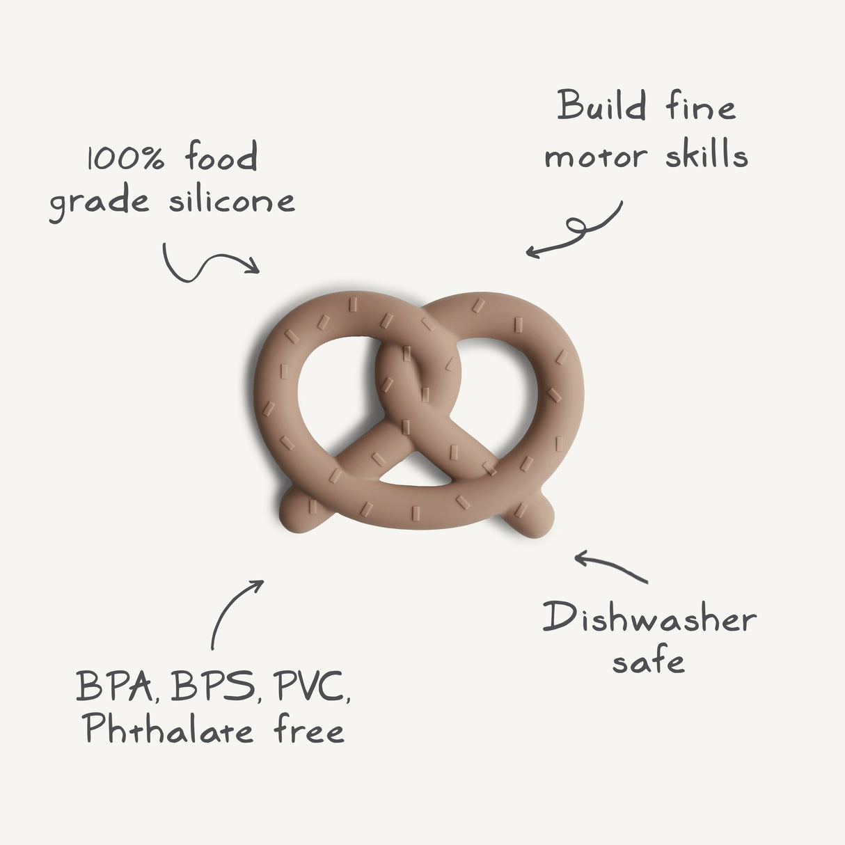 Pretzel Teether - HoneyBug 