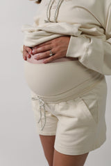 ELLE || ORGANIC COTTON MATERNITY SHORT