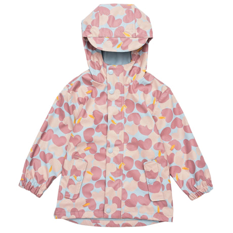 Apple Love Recycled Waterproof Raincoat - HoneyBug 