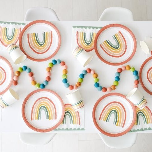 Little Rainbow - Birthday Party Supplies in a Box - HoneyBug 