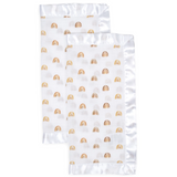 2-pack Muslin Security Blankets - Rainbow - HoneyBug 