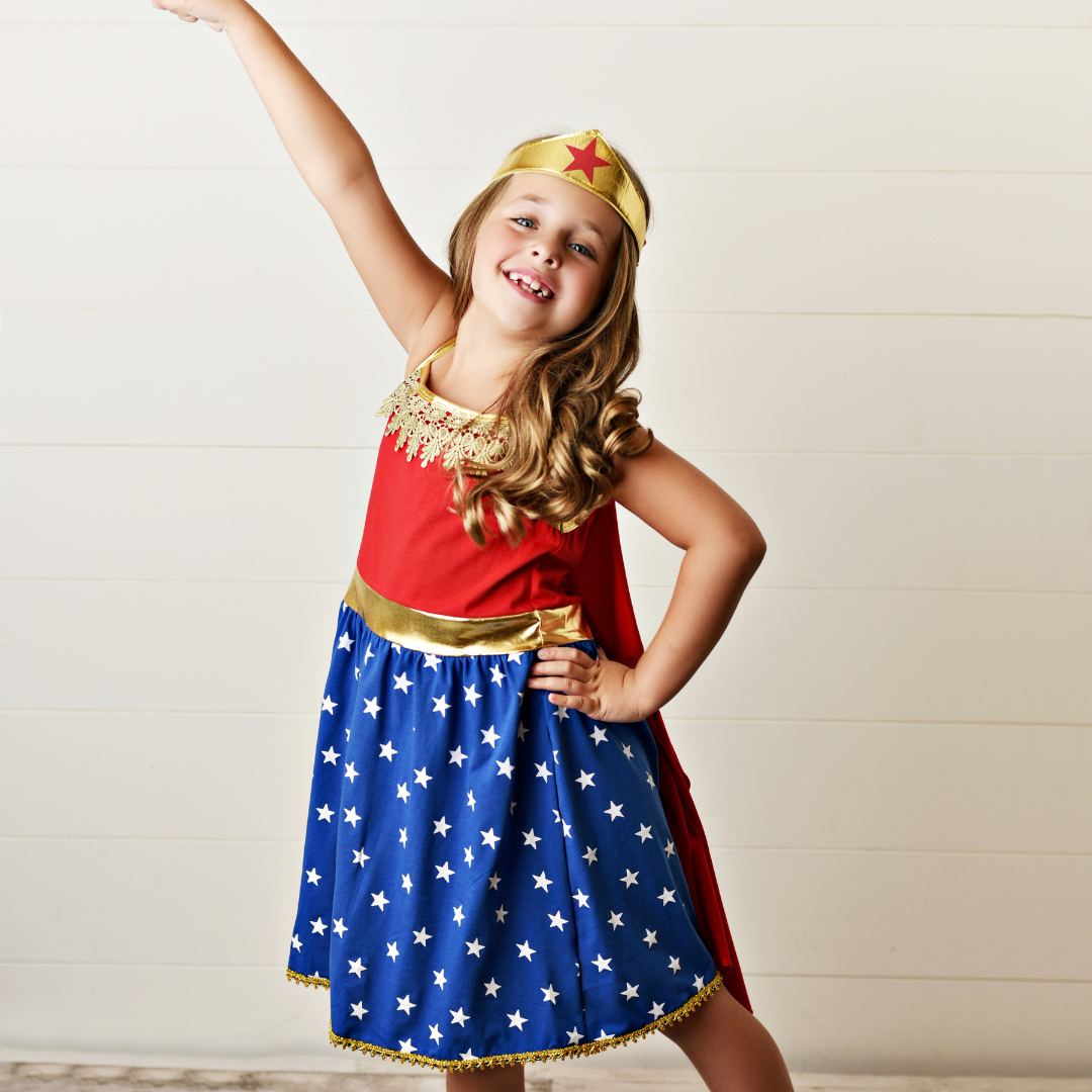 American Wonder Dress - HoneyBug 