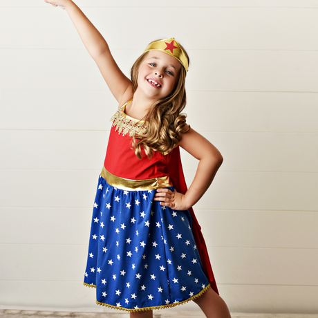 American Wonder Dress - HoneyBug 
