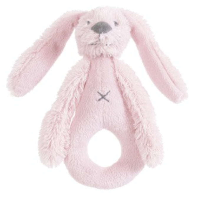 Pink Rabbit Richie Rattle by Happy Horse