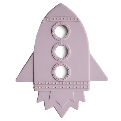 Rocket Teether - Soft Lilac - HoneyBug 