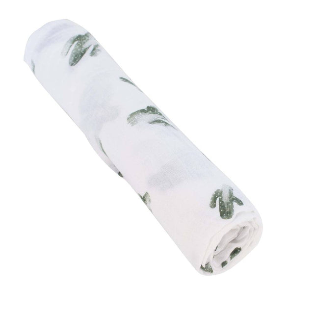 Muslin Swaddle Blanket Oh So Soft Saguaro - HoneyBug 