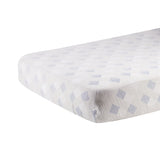 Mountain Peak Cotton Muslin Crib Sheet - HoneyBug 
