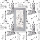 London, Paris, New York Bamboo Swaddle - HoneyBug 