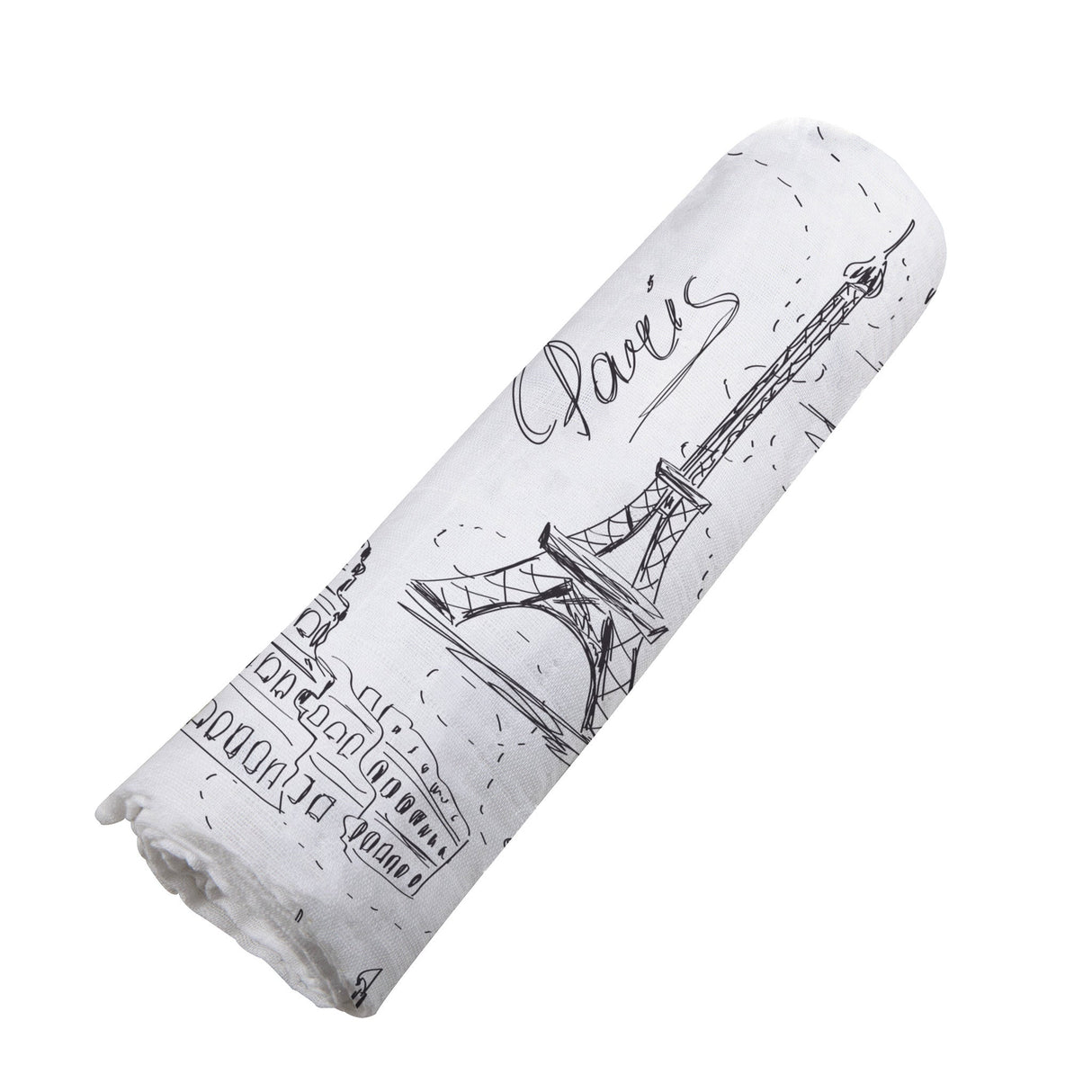 London, Paris, New York Bamboo Swaddle - HoneyBug 