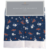 Serenity Floral Bamboo Muslin Security Baby Blankie - HoneyBug 