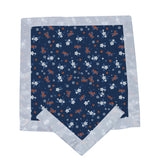 Serenity Floral Bamboo Muslin Security Baby Blankie - HoneyBug 