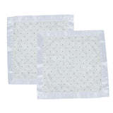 Black and White Polka Dot Bamboo Newcastle Blankie - HoneyBug 