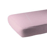 Candy Stripe Bamboo Muslin Crib Sheet - HoneyBug 