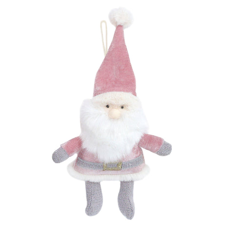 Santa Claus Ornament Pink - HoneyBug 