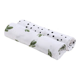 Muslin Swaddle Blanket Set Oh So Soft Saguaro + Dottie - HoneyBug 