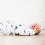 Muslin Swaddle Blanket Set Oh So Soft Saguaro + Dottie - HoneyBug 