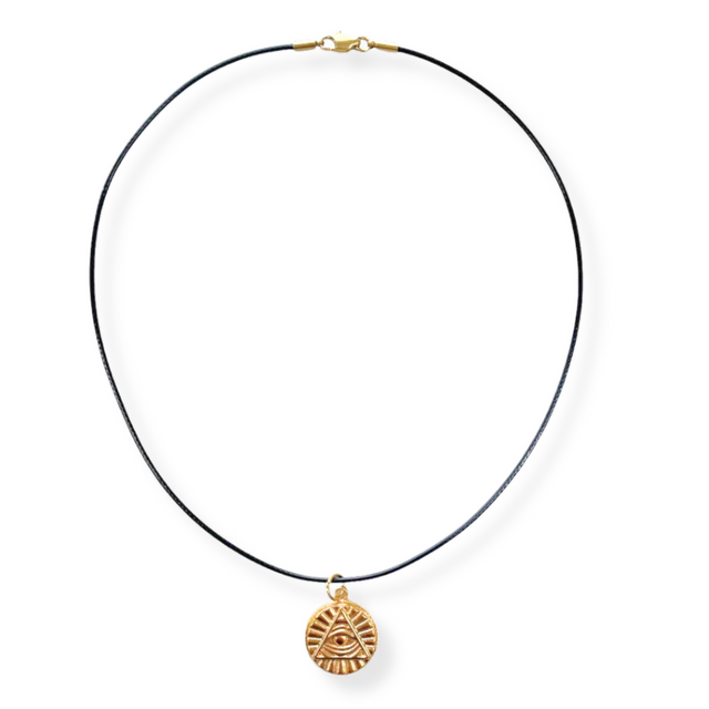 Eye of Providence Pendant Necklace - HoneyBug 