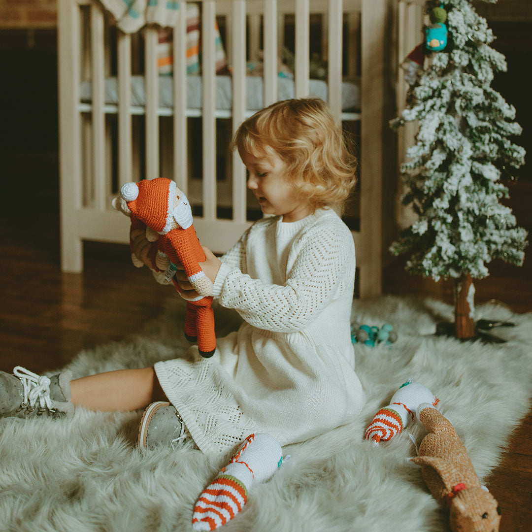 Large Santa Rattle