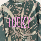 LUCKY DYE ♡ tie-dye sweatshirt