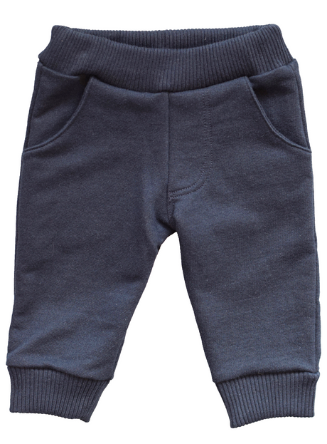 Navy Knit Jogger Pant - HoneyBug 