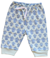 Blue Sea Turtle Jogger Pant - HoneyBug 