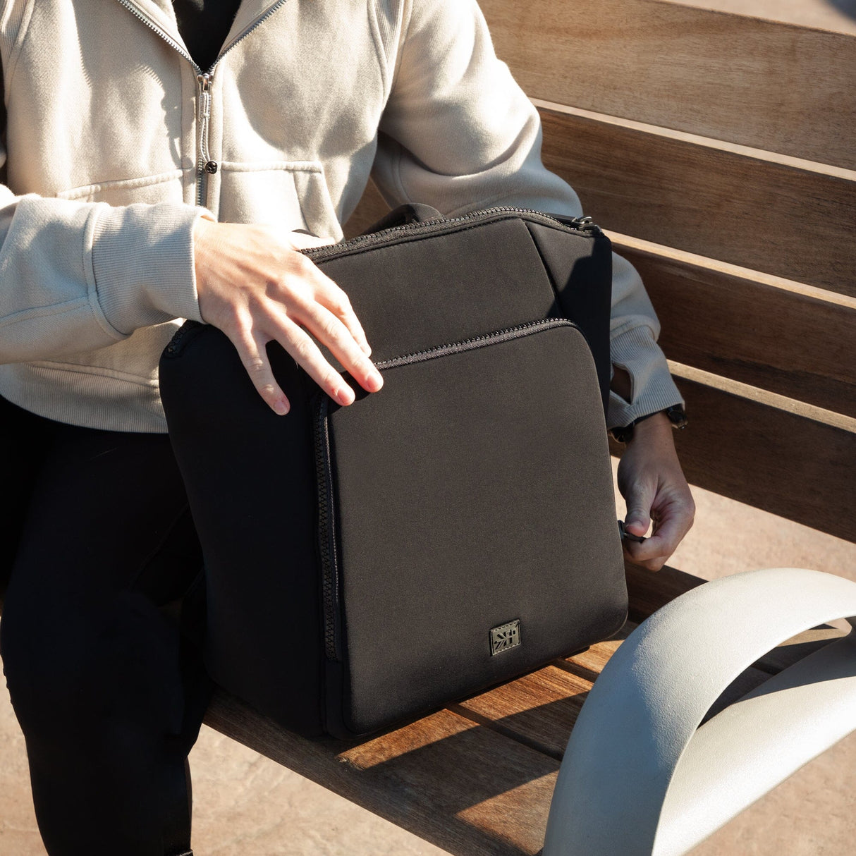 Ebony Seoul Neoprene Backpack II - HoneyBug 