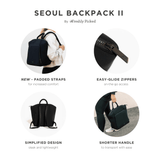 Sage Seoul Neoprene Backpack II - HoneyBug 