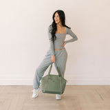 Sage Seoul Neoprene Tote - HoneyBug 