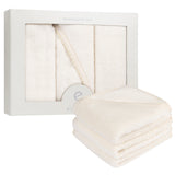 3 Pack Washcloth Set - Cream