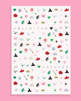 Emerald City Nail Stickers - 604 Adhesive Nail Stickers