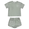 Short Sleeve Cotton Terry Set