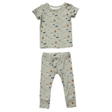 Short Sleeve Lounge Set