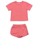 Short Sleeve Cotton Terry Set