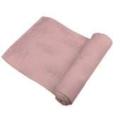 Pink Rose Bamboo Swaddle - HoneyBug 