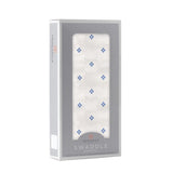 Periwinkle Diamond Polka Dot Swaddle - HoneyBug 